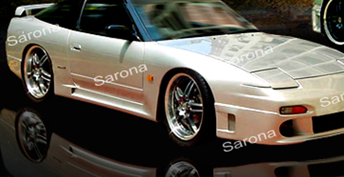 Custom Nissan 240SX  Coupe Side Skirts (1989 - 1994) - $290.00 (Part #NS-035-SS)